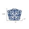 Homeroots 12" X 12" Wedgwood Blue and White Peel and Stick Removable Tiles 556411 - alternate 4