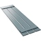 Ekena Millwork True Fit PVC Three Board Spaced Board-n-Batten Shutters, Peaceful Blue , 17 1/8W x 46H, PR TFP101SBF17X046SB - alternate 7