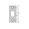 Kwikset 1-1/8 x 2-3/4 Square Corner Deadbolt Strike Satin Nickel Finish 85278-15 - alternate 2