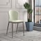 Leisuremod Mosaic Collection Modern Dining Chair in Light Grey MC44LGR - alternate 5