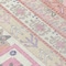 Homeroots 10' X 14' Pink Gray And Ivory Aztec Washable Indoor Outdoor Area Rug 598495 - alternate 2
