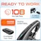 Delton Wireless Noise Canceling MS Team Bluetooth Computer Headset/ Headphone, Black 95X - alternate 2