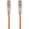 Monoprice Slim Cat6 Utp Cable 7 ft.Orange 14815 - alternate 1