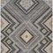 Homeroots 3' X 5' Gray Charcoal And Pink Tribal Washable Indoor Outdoor Area Rug 598124 - alternate 4