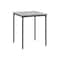 Monarch Specialties Accent Table 22"H, Side Table, Nightstand, Square, Grey Laminate, Black Metal, Modern I 3828 - alternate 1