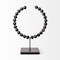 Homeroots Black Beaded Sculpture 392496 - alternate 4