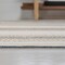 Jonathan Y Argo Classic Nautical Mitre Stripe Reversible Machine-Washable Navy/Cream 3 ft. x 5 ft. Area Rug SVH101A-3 - alternate 4