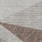 Homeroots 8' X 10' Gray Silver And Taupe Geometric Washable Indoor Outdoor Area Rug 582473 - alternate 3