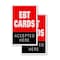 Signmission Ebt Cards, Vinyl Decals Only 24 Inch x 36 Inch, Vinyl Decal, 2PK DSB-2436-2PACK-Ebt Cards - alternate 1