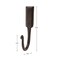 Kings County Coat Hooks Heavy Duty 3-Pack Large 6.5 in Hand Forged Rustic Iron Handmade Wall Hooks GW89A05-05-3 - alternate 5