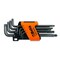 Beta 97BTX Set of 8  Torx Star Keys with Ball End and Holder, T9-T40 97BTX/SC8 - alternate 1