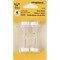 Shepherd Hardware Tack Furniture Glide, Plastic, White, 4PK 9143 - alternate 2