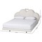 Baxton Studio Barrera Floating Platform Bed with Scalloped Headboard, King 262-14355-ZORO - alternate 4