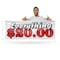 Signmission Everything 20 Dollars, 24 Inch x 72 Inch, Vinyl Banner B-72-30568 - alternate 4