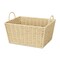 Homeroots 12" Natural Rope Woven Storage Basket 571505 - alternate 3