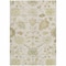 Homeroots 3' X 5' Ivory Green And Tan Floral Washable Indoor Outdoor Area Rug 605211 - alternate 5