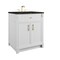 James Martin Vanities Bellshire 30" Single Vanity, Bright White w/ 3 CM Phantome Eclos Top 660-V30-BW-3PHT - alternate 3