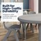 Flash Furniture Commercial Half-Moon Adjustable Height Classroom Activity Table-Soft Gray, 65x35 YU-YCX-004-2-MOON-TBL-SFTGY-GG - alternate 3