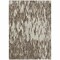 Homeroots 8' X 10' Brown And Ivory Abstract Washable Indoor Outdoor Area Rug 612644 - alternate 3