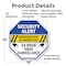 Signmission Security Alert Trespasser Will Be P, 18 Inch X 18 Inch, Plastic Sign OC-P-18-186 - alternate 4