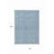 Homeroots 10' X 14' Denim Blue And Ivory Geometric Washable Indoor Outdoor Area Rug 614742 - alternate 4