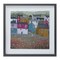 Homeroots Set of Two Gray Green And Yellow Wood Square Framed Art, 2PK 516380 - alternate 3