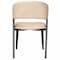 Leisuremod Aspen Modern Leather Dining Chair with Powder Coated Iron Legs, 4PK ACBL51LTP4 - alternate 4