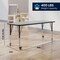 Flash Furniture Commercial Adjustable Height Rectangular Activity Table - Locking Casters-Gray XU-A2460-REC-GY-T-P-CAS-GG - alternate 7