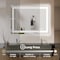 Simple Deluxe LED Bathroom Mirror with Lights, 24'x 36' LED Vanity Mirrorwith Frontlit and Backlit, Anti-Fog, Dim 3A88MIROZJLED2436NWHT - alternate 4