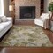 Homeroots 8' X 10' Taupe Beige And Gray Abstract Washable Indoor Outdoor Area Rug 577688 - alternate 6
