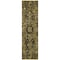 Homeroots 8' Runner Coffee and Gray Oriental Washable Non Skid Indoor Outdoor Runner Rug 563755 - alternate 5