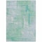Homeroots 3' X 5' Sky Blue And Blue Abstract Washable Indoor Outdoor Area Rug 609220 - alternate 6