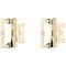 National Hardware 3-1/2'' Brass Surface-Mounted Door Hinge, 2-Count N244-806 - alternate 3