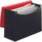 Smead File, Exp, Poly, 12Div, Black/Red 70866 - alternate 2