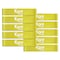 Kore Design Fidget Kick Bands, Latex, 10in. to 16in., Yellow, 10PK KDKB-1003 - alternate 1