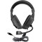 Hamiltonbuhl WorkSmart Plus Deluxe Headset, USB with Boom gooseneck microphone, Leatherette ear cushions WSP2BK - alternate 1