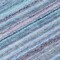 Homeroots 8' Sky Blue And Navy Blue Round Striped Washable Indoor Outdoor Area Rug 577807 - alternate 6