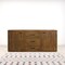 Homeroots 71in Chestnut Distressed Solid Wood Three Drawer Sideboard with Two Doors 612040 - alternate 4