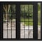 Vdomdoors Front Exterior Prehung Metal-Plastic Double Doors Clear Glass / MANUX 8355 Matte Black / Office Com MANUX8355DEXD-BLK-W72+16xH80-LH-I - alternate 1