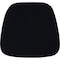 Flash Furniture Fabric Cushion, Black LE-L-C-BLACK-GG - alternate 1