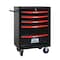 Wrightmaster 21 in. W x 13 in. D 5-Drawers Metal Roller Cabinet Tool Chest in Black ZR-245231 - alternate 4