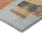 Homeroots 8' X 10' Gray Gold And Orange Geometric Washable Indoor Outdoor Area Rug 618025 - alternate 4