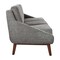 Office Star Products Lounge Seating/Davenport Mid-Century Sofa, Charcoal SL4433R-MC4 - alternate 5