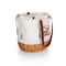 Picnic Time Family Of Brands NCAA LSU Tigers Coronado Canvas and Willow Basket Tote - Picnic Bag 203-00-187-294-0 - alternate 2
