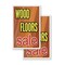 Signmission Wood Floors Sale, Vinyl Decals Only 24 Inch x 36 Inch, Vinyl Decal, 2PK DSB-2436-2PACK-Wood Floors Sale - alternate 1