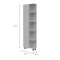 Homeroots 20" White Wood Freestanding Single Door Bathroom Vanity 543611 - alternate 3