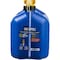 No-Spill Gas Can, Plastic, 5 gal, ViewStripe, Thumb-Controlled Fuel Spout, Blue, Kerosene, 1466 1466 - alternate 3