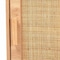 Baxton Studio Maclean Mid-Century Rattan and Natural Brown Finished Wood 1-Door Nightstand 199-12315-ZORO - alternate 4