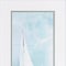 Homeroots 15" X 27" White Frame Soft Sail, Set Of 2, 2PK 365392 - alternate 2