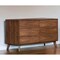 Homeroots 51" Brown Solid and Manufactured Wood Six Drawer Double Dresser 283797 - alternate 5
